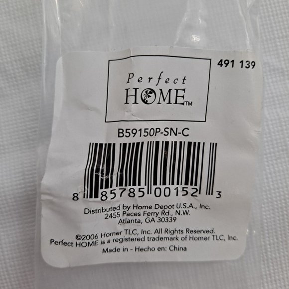 Door Stoppers Perfect Home Brushed Nickel 2 Piece - Picture 5 of 10